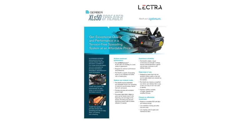 GERBER XLS50 2023